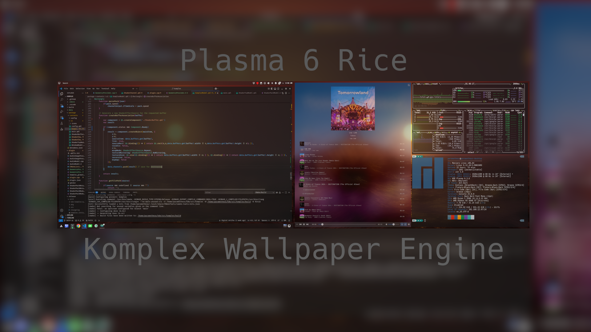 Komplex Wallpaper Engine