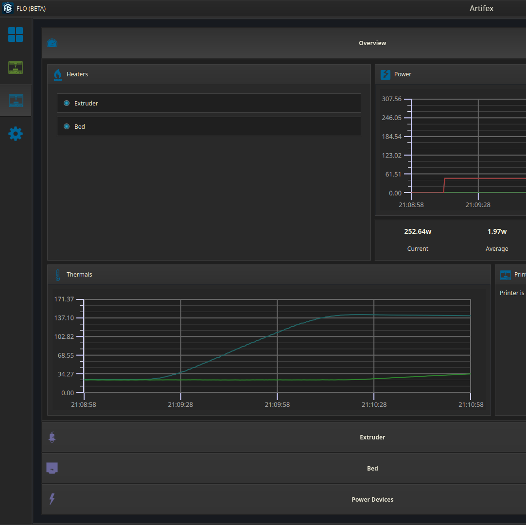 Qt Based Klipper/Moonraker Control for RaspberryPi